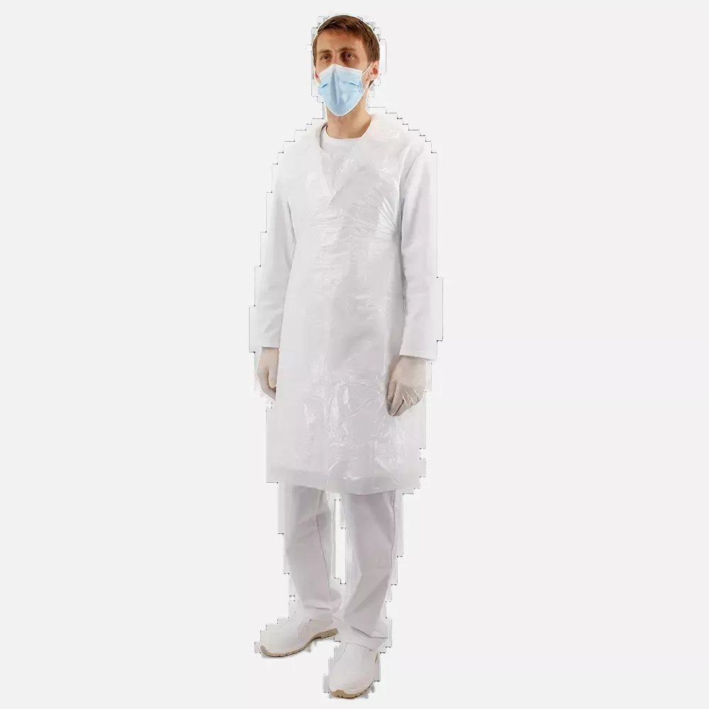 Lacuna 2ZOEWH, ZOE Disposable apron white, image 1