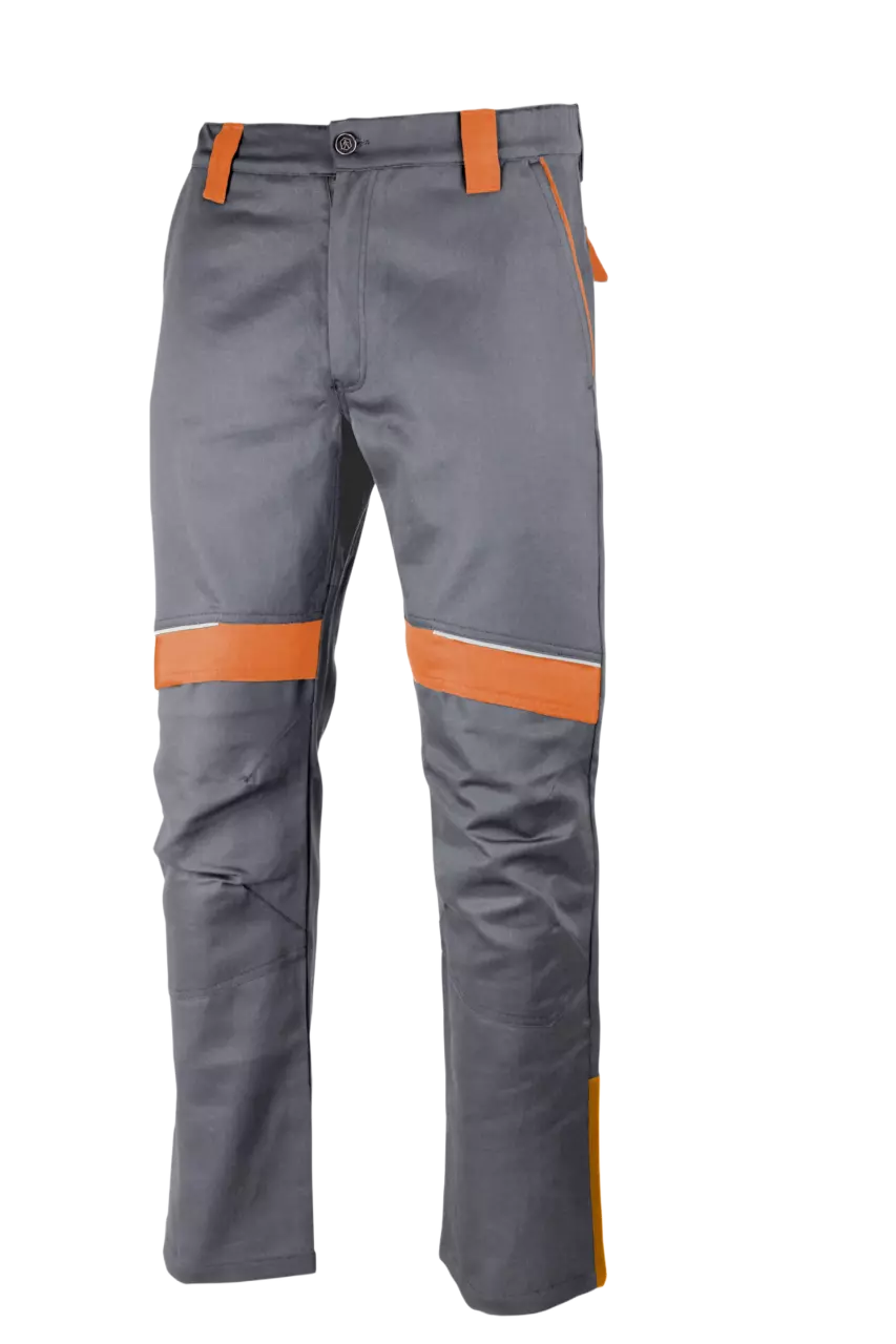 Lacuna 8GREEPS46, GREENLAND Arbeitshose grau-orange, image 1, gallery thumbnail