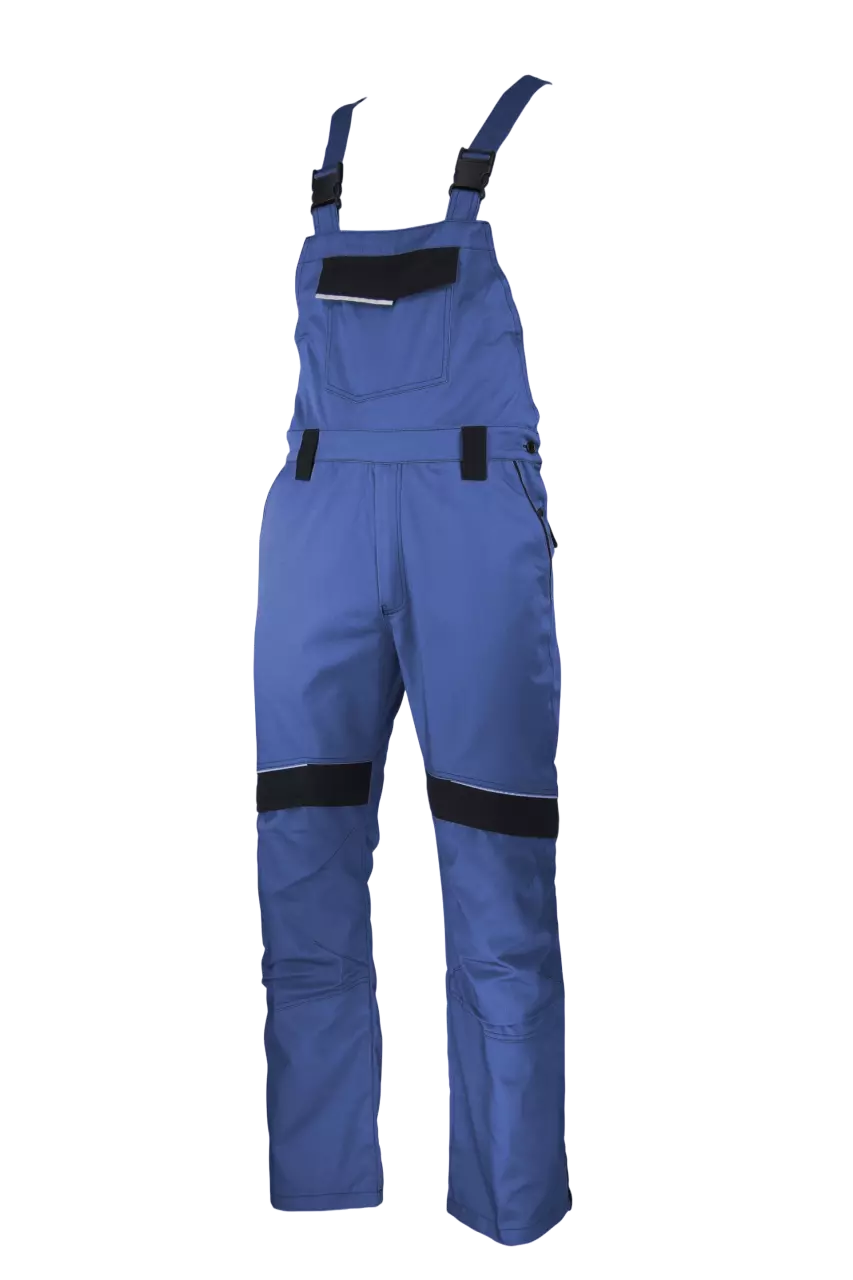 Lacuna 8GREEBR46, GREENLAND Work Bib & Brace royal blue-black, image 1, gallery thumbnail