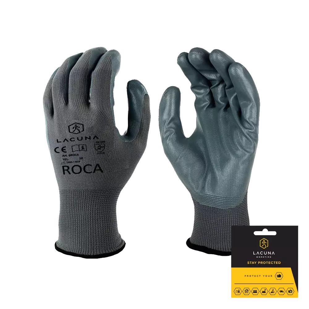 LACUNA ROCA, ROCA gloves coated with nitrile, image 1