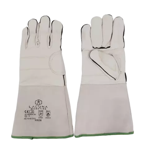 Lacuna KRON Leather glove, long with lining size 11