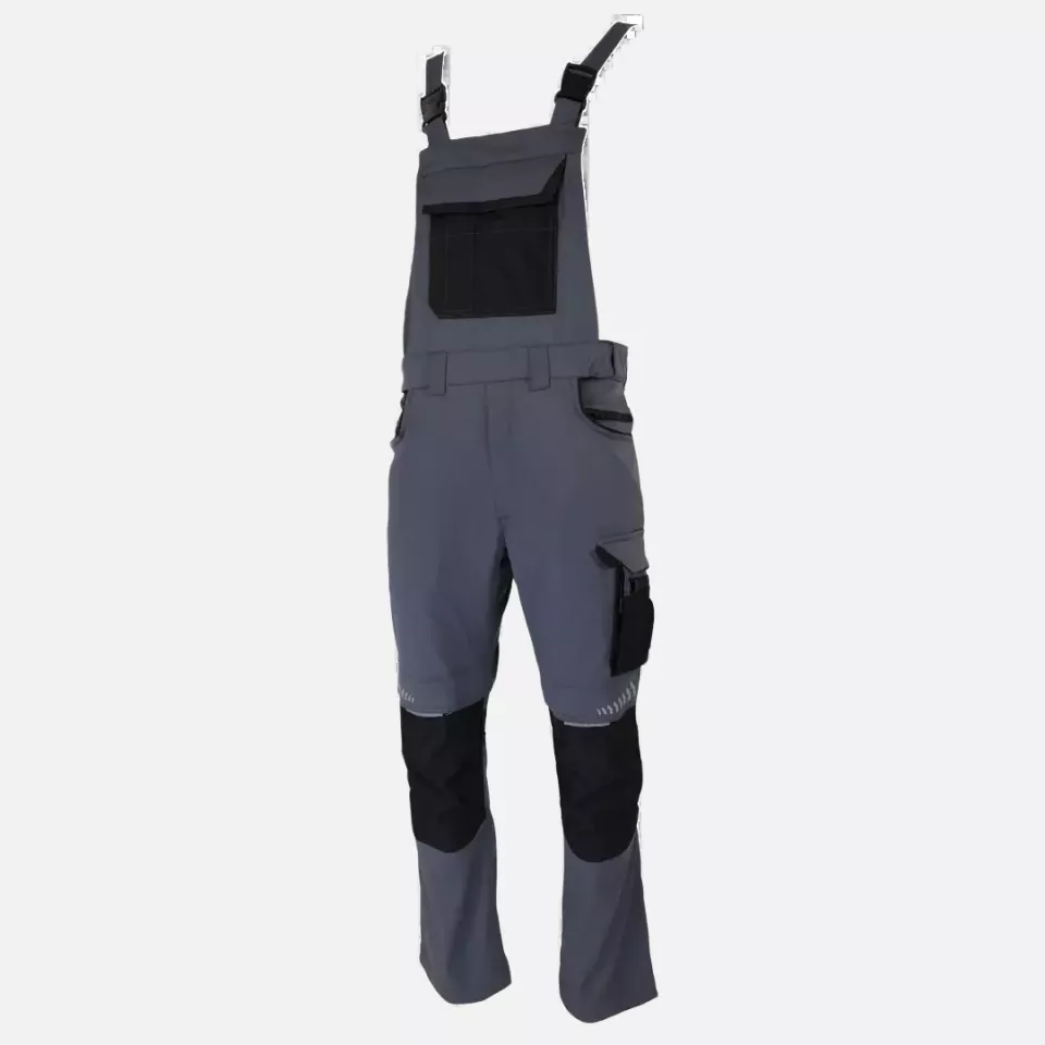 Lacuna PACIBS, PACIFIC FLEX Work Bib & Brace grey, image 1, gallery thumbnail