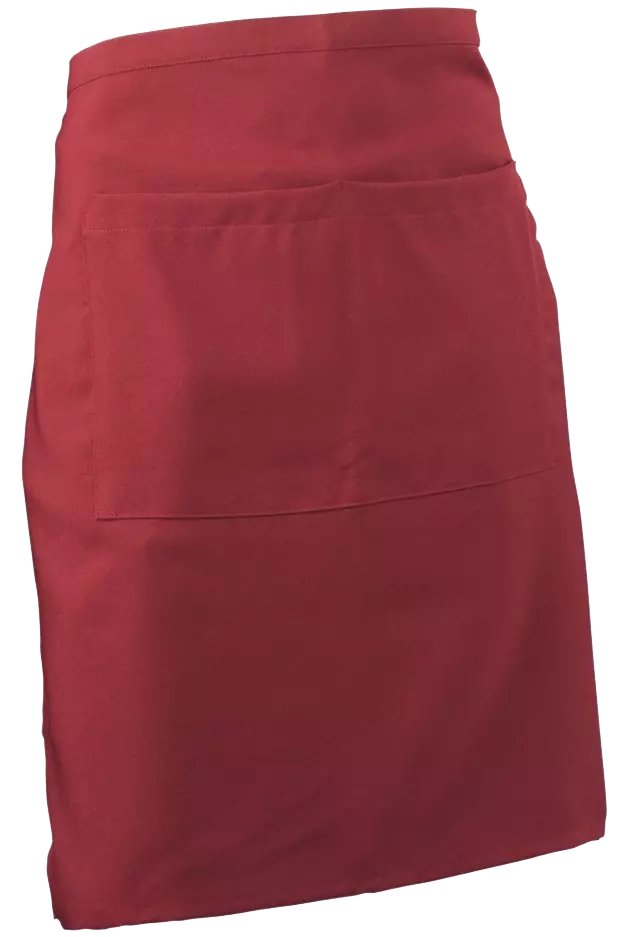 Lacuna 8GASTPKC, Short red apron for waiters