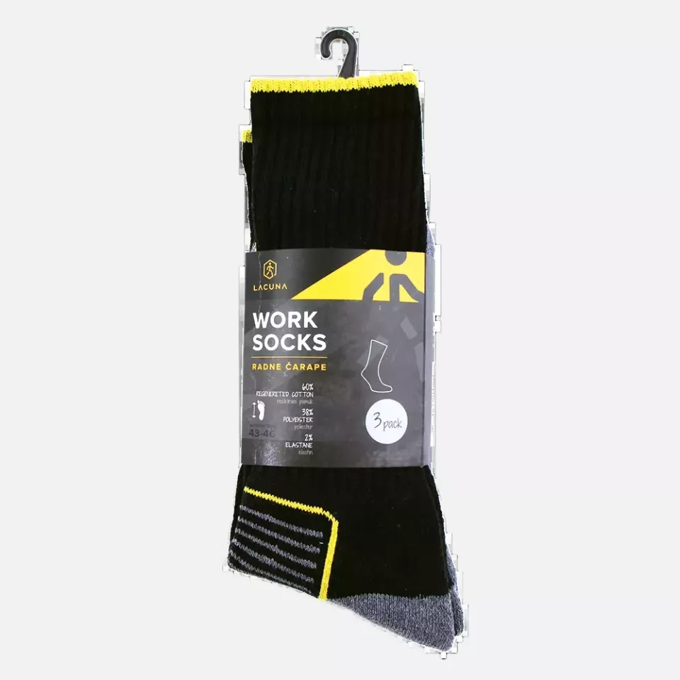 Lacuna 5BALGR39-42, BALI Socks greyblack, image 1, gallery thumbnail