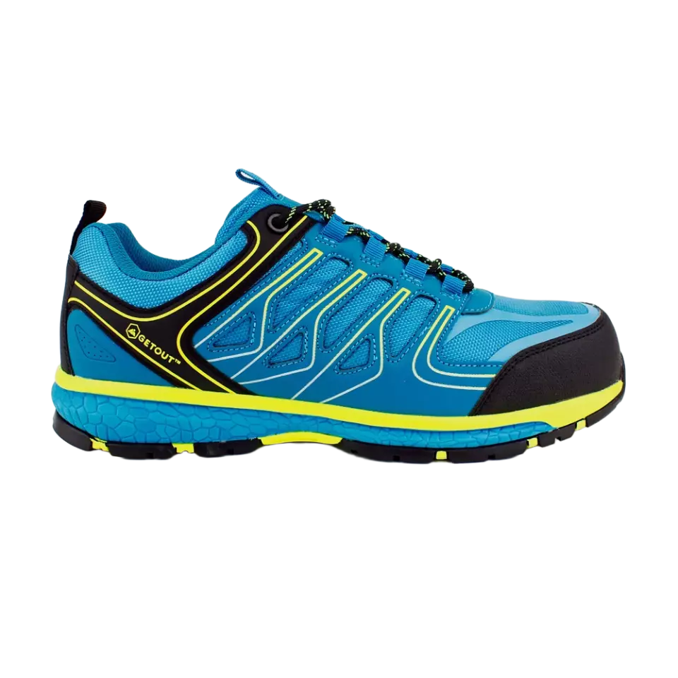 Lacuna 9DYNAL36, GETOUT DYNAMIC S1P Low Safety Shoes Aqua, image 1, gallery thumbnail