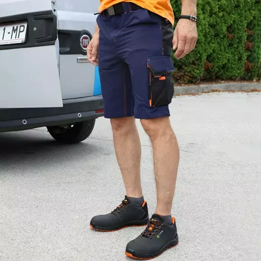 Lacuna 8MOVEKP, Move Flex Work Short Trousers, Blue, image 2