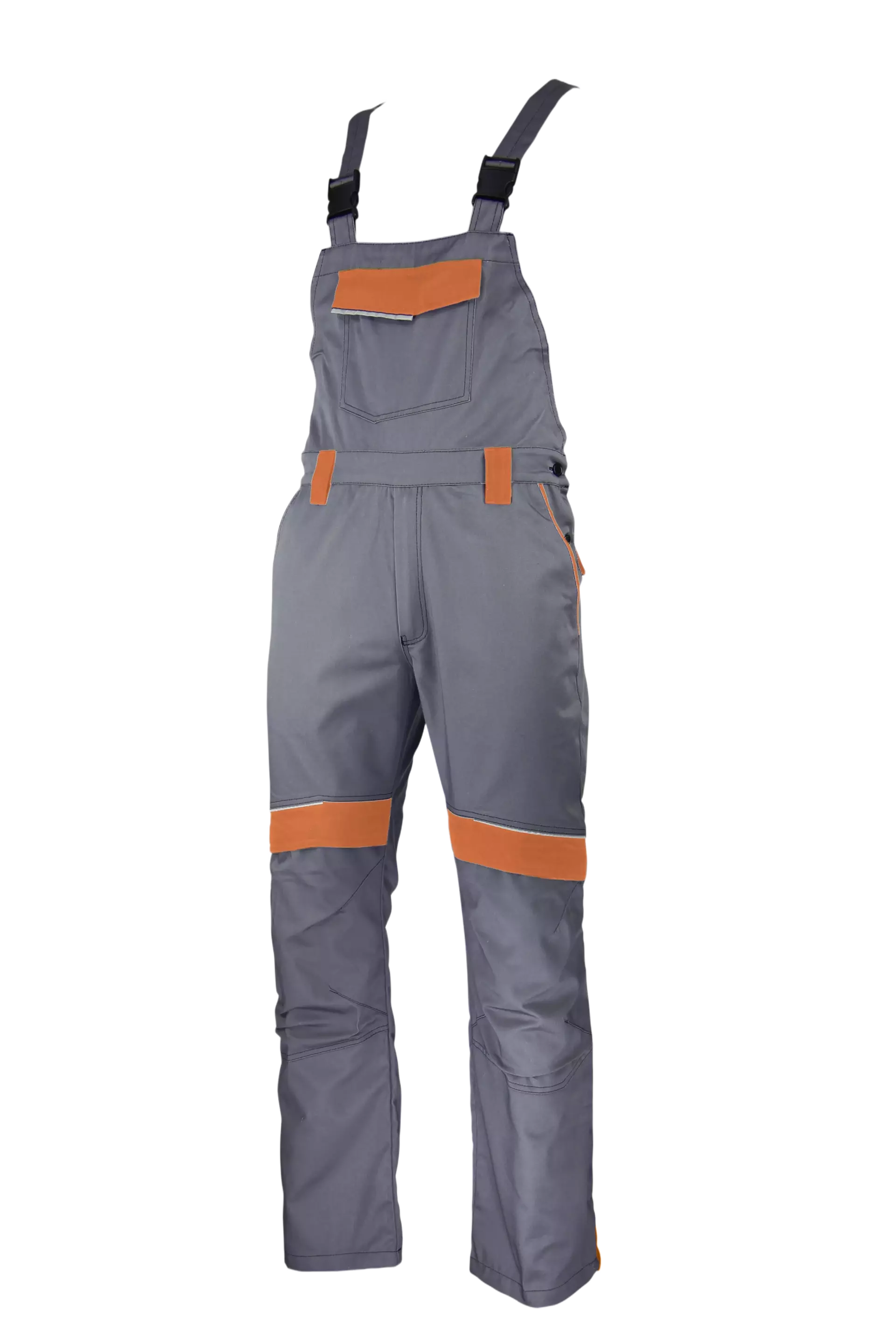 Lacuna 8GREEBS46, GREENLAND Work Bib & Brace grey-orange