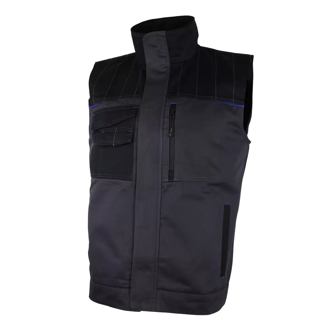 Lacuna 8NORTGHL, NORTH TECH Work vest grey-blue, image 1