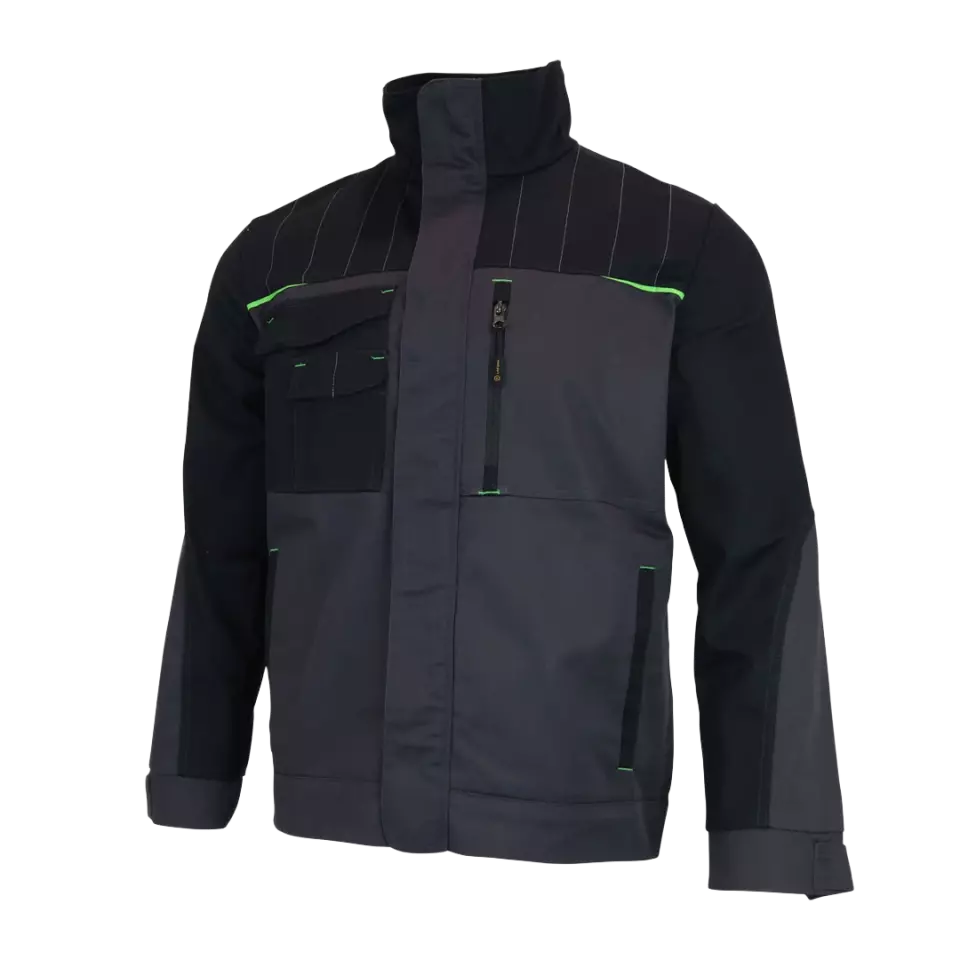 Lacuna 8NORTJSL, NORTH TECH Work jacket grey-green, image 1, gallery thumbnail