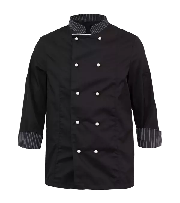 Lacuna 8ADRIMCC48, ADRIATIC Chef's black blouse for men, image 1
