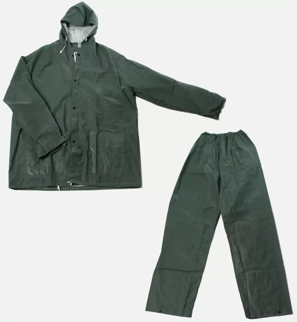 Lacuna 5RAISGL, RAINY PVC green suit, image 1, gallery thumbnail