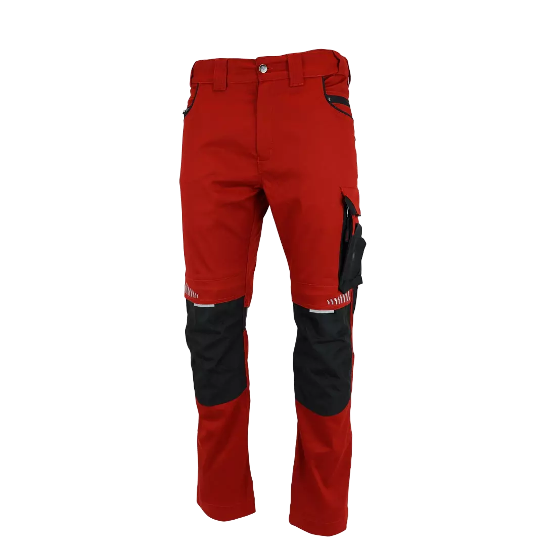 LACUNA PACIPC, PACIFIC FLEX Work trousers red color, image 1