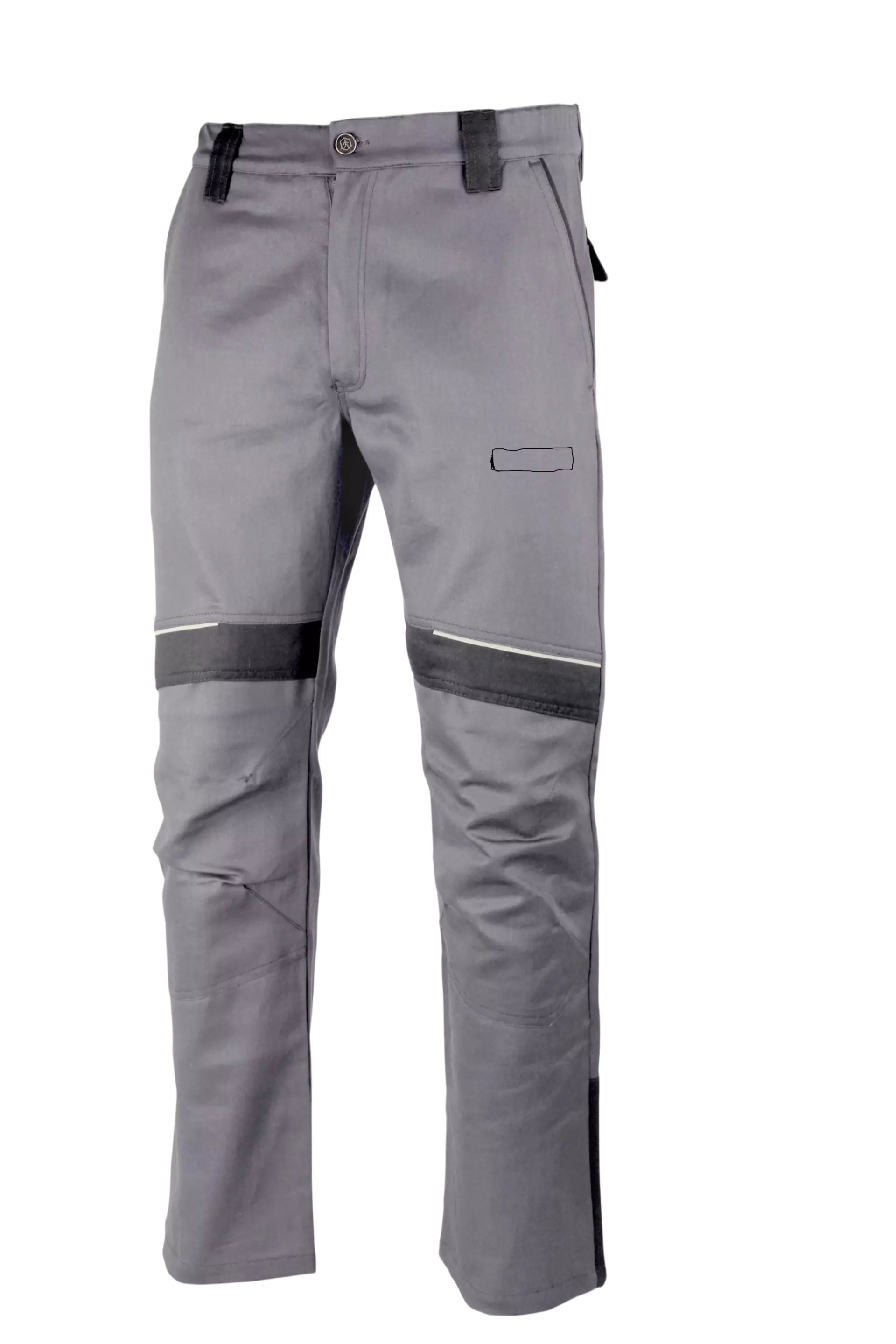 Lacuna 8GREEPH46, GREENLAND Work trousers light grey-black