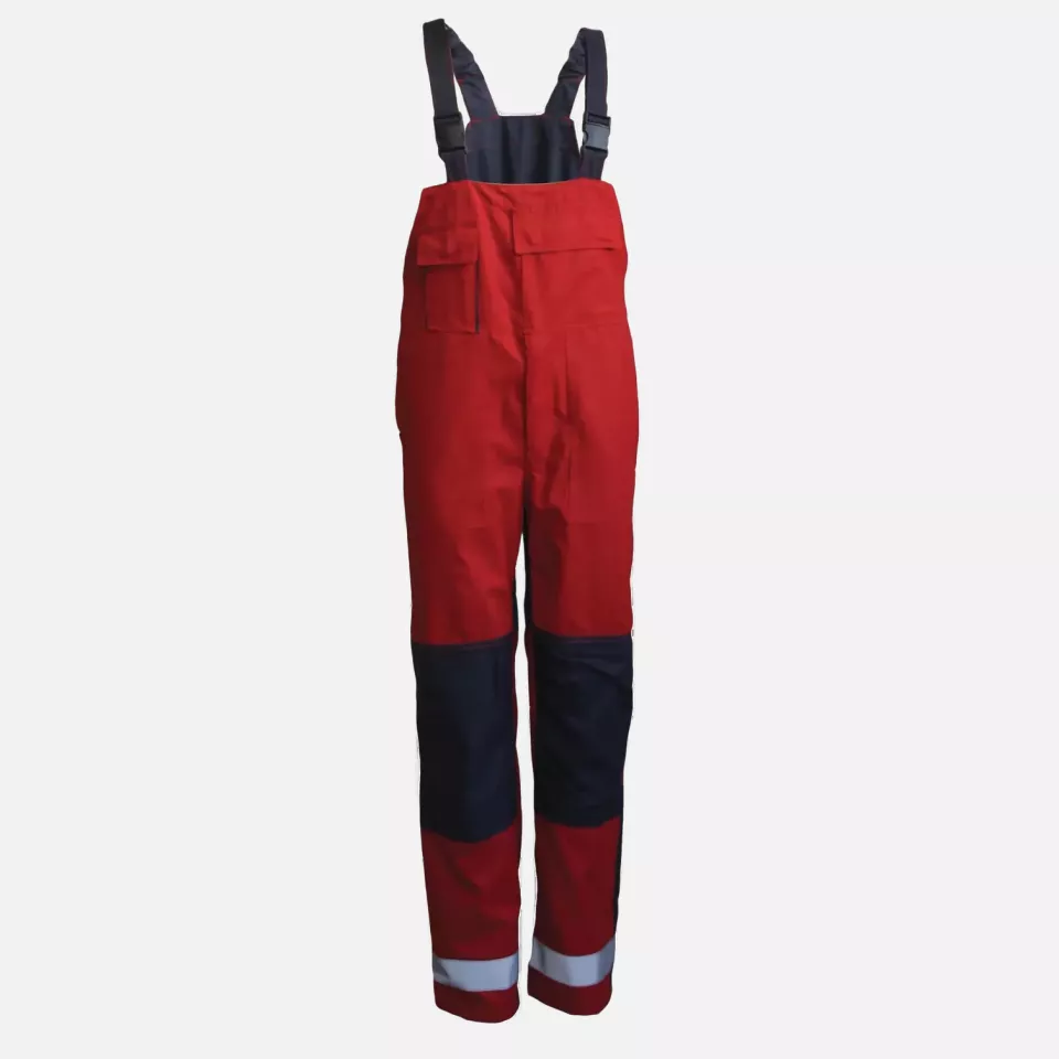 Lacuna MN-MEPPL, MERU Protective Work Bib & Brace papaya, image 1, gallery thumbnail