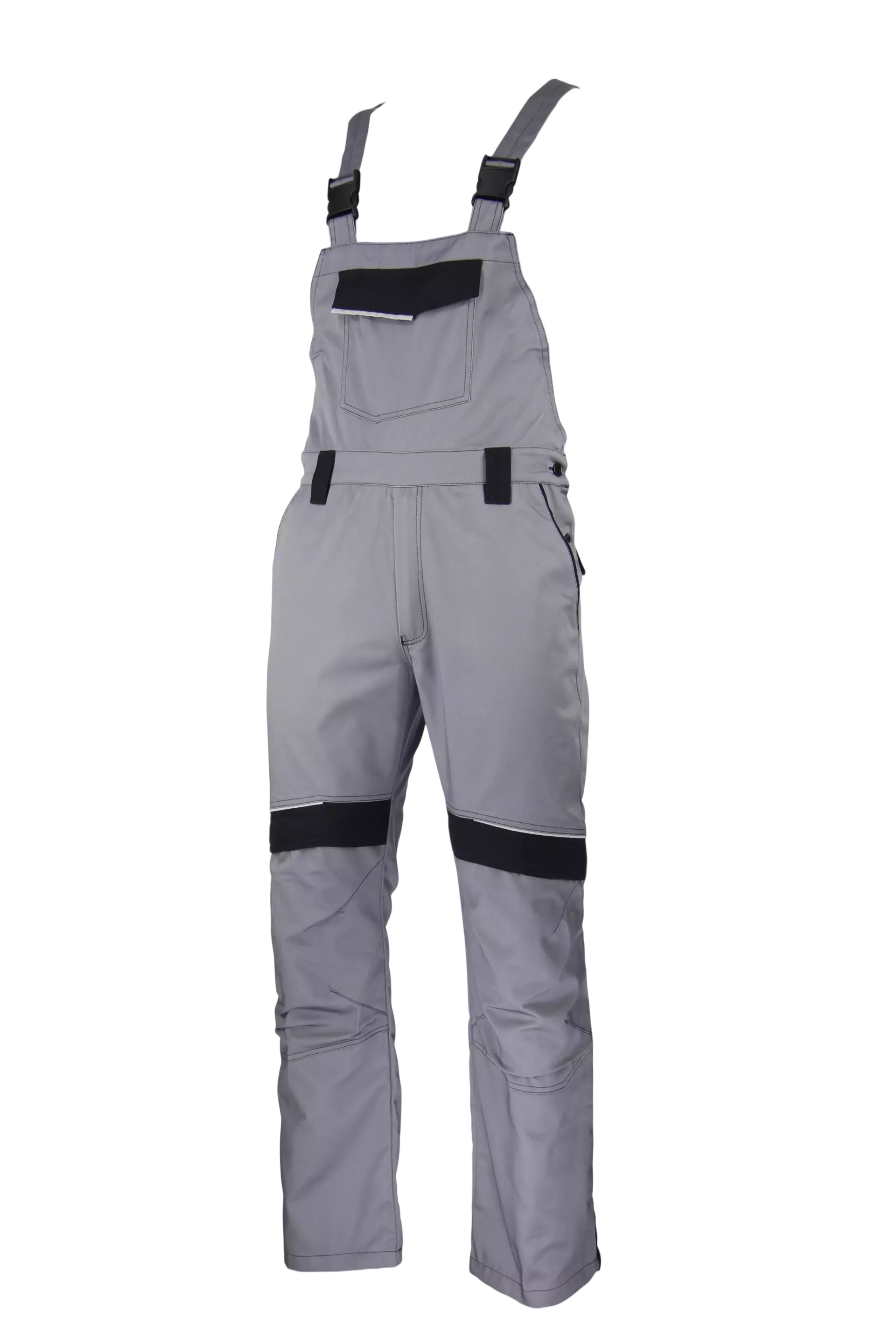Lacuna 8GREEBH46, GREENLAND Work Bib & Brace light grey-black, image 1