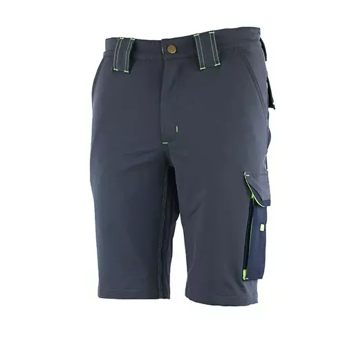 Lacuna 8MOVEKH, MOVE FLEX Work Short Trousers, Grey