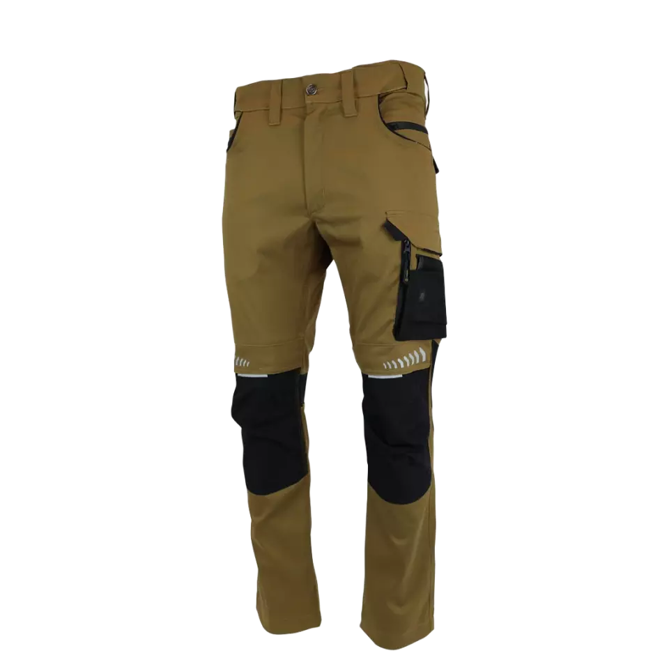 LACUNA PACIPB, PACIFIC FLEX Work trousers brown, image 1, gallery thumbnail