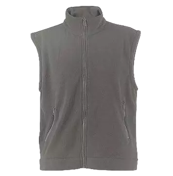Lacuna 5BINWTWSL, GETOUT BINAS Fleece vest grey