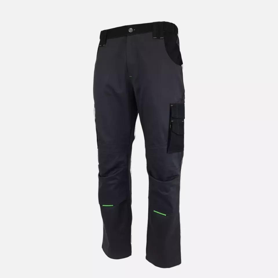 Lacuna 8NORTPS46, NORTH TECH Work trousers grey-green, image 1, gallery thumbnail