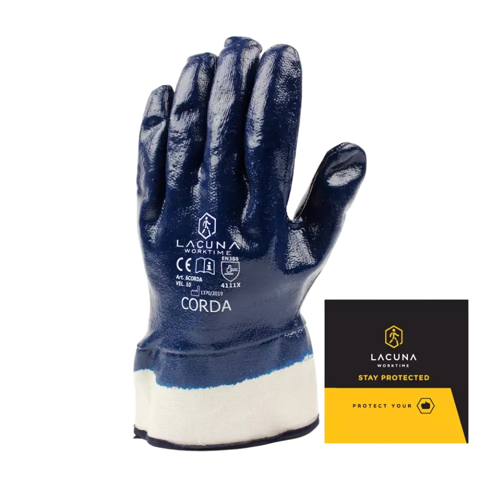 Lacuna 6CORDAWT-10, CORDA Glove with nitrile coating, size 10, image 1, gallery thumbnail