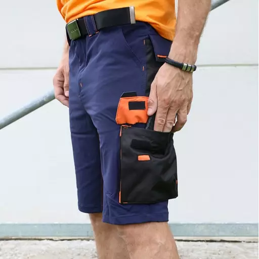 Lacuna 8MOVEKP, Move Flex Work Short Trousers, Blue, image 3