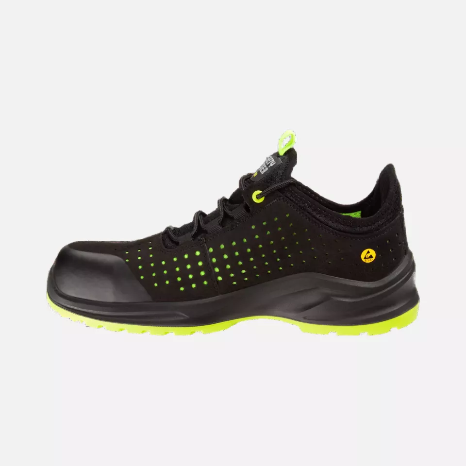 Safety Jogger MODULOS1PL-BLK, MODULO S1PS LOW PERF Safety shoes, Black, image 2, gallery thumbnail
