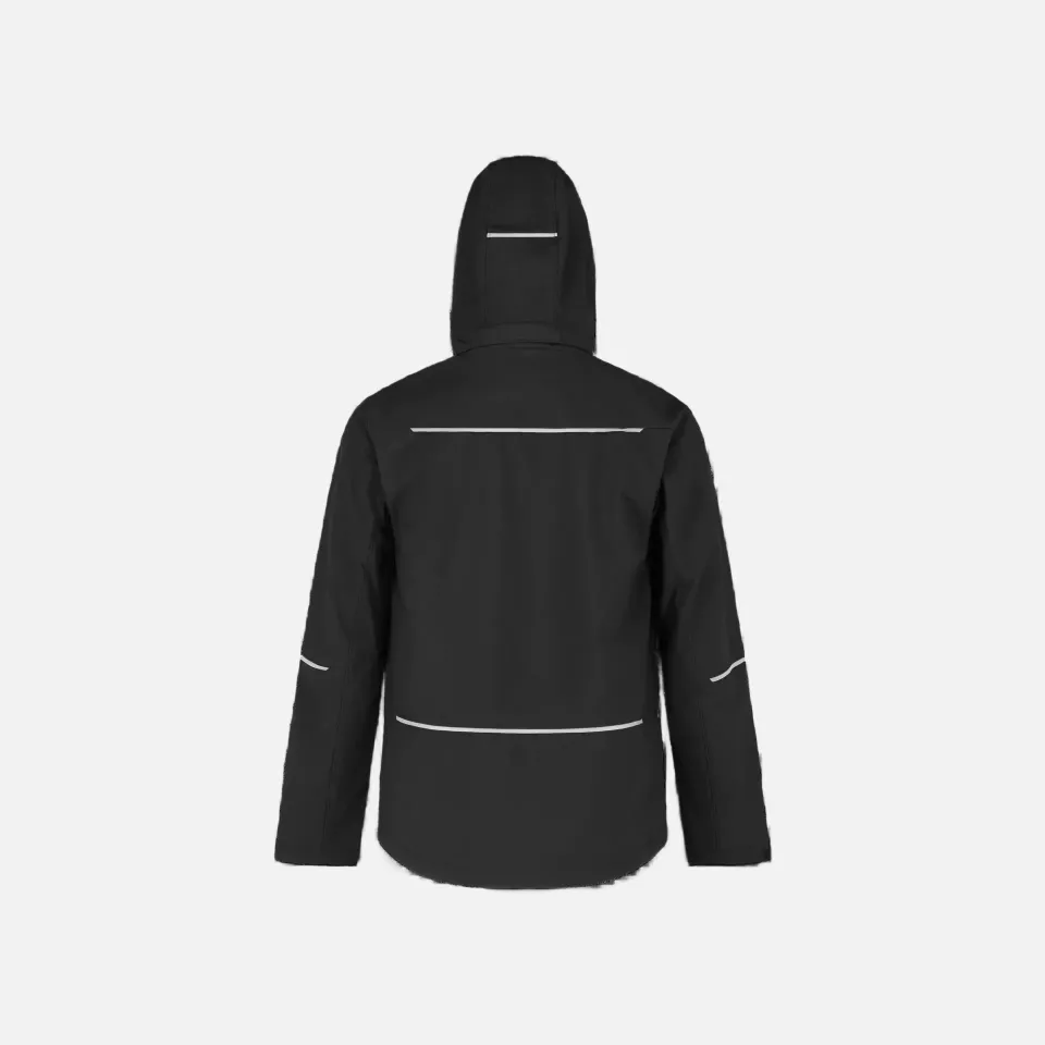 Safety Jogger ACOAKSSHLM-157, ACDC Softshell jackets, Black, image 5, gallery thumbnail