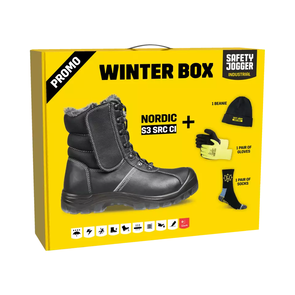 Safety Jogger PROMONORDI-217, PROMONORDI Safety shoes, Black, S3, image 1, gallery thumbnail