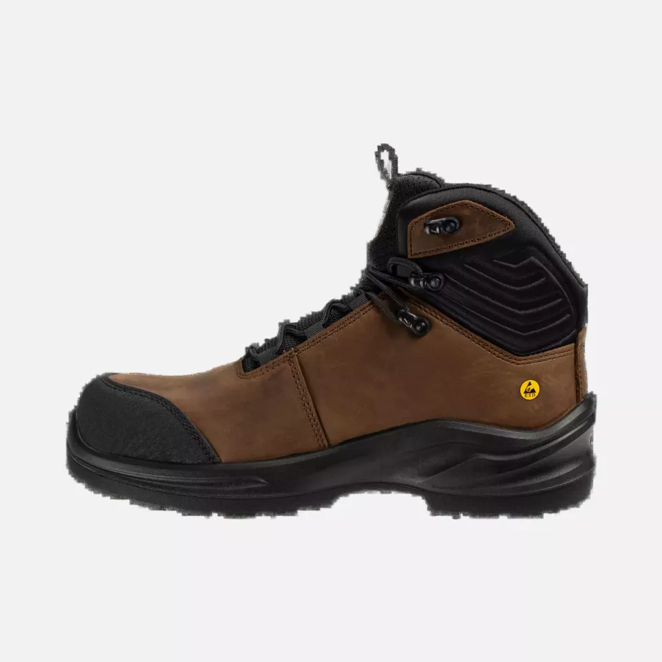 Safety Jogger MDLCHS3SMT-BRN, MODULO LEA S3S MID T Safety boots, brown, image 2, gallery thumbnail