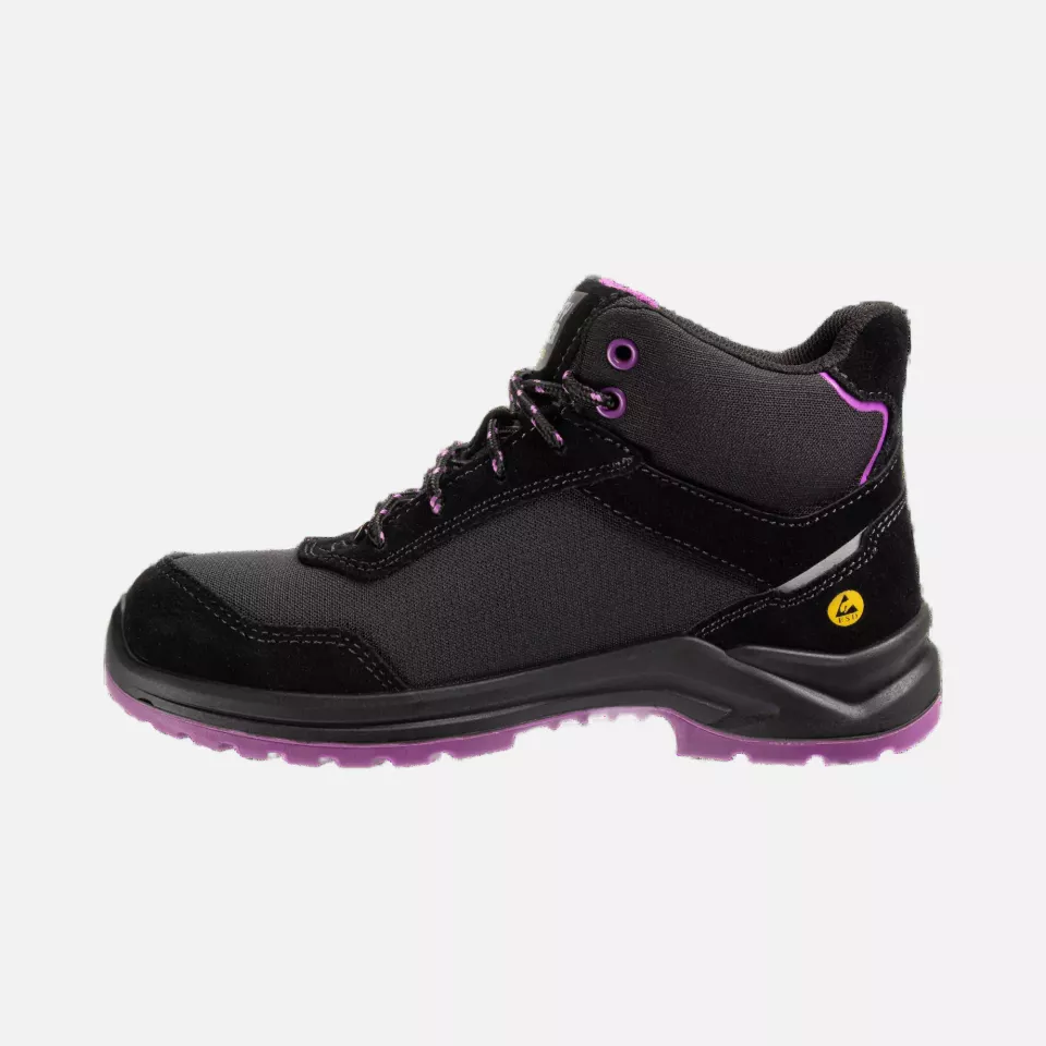 Safety Jogger BOTANICS1P-813, BOTANIC S1P MID Safety boots, Black, image 2, gallery thumbnail