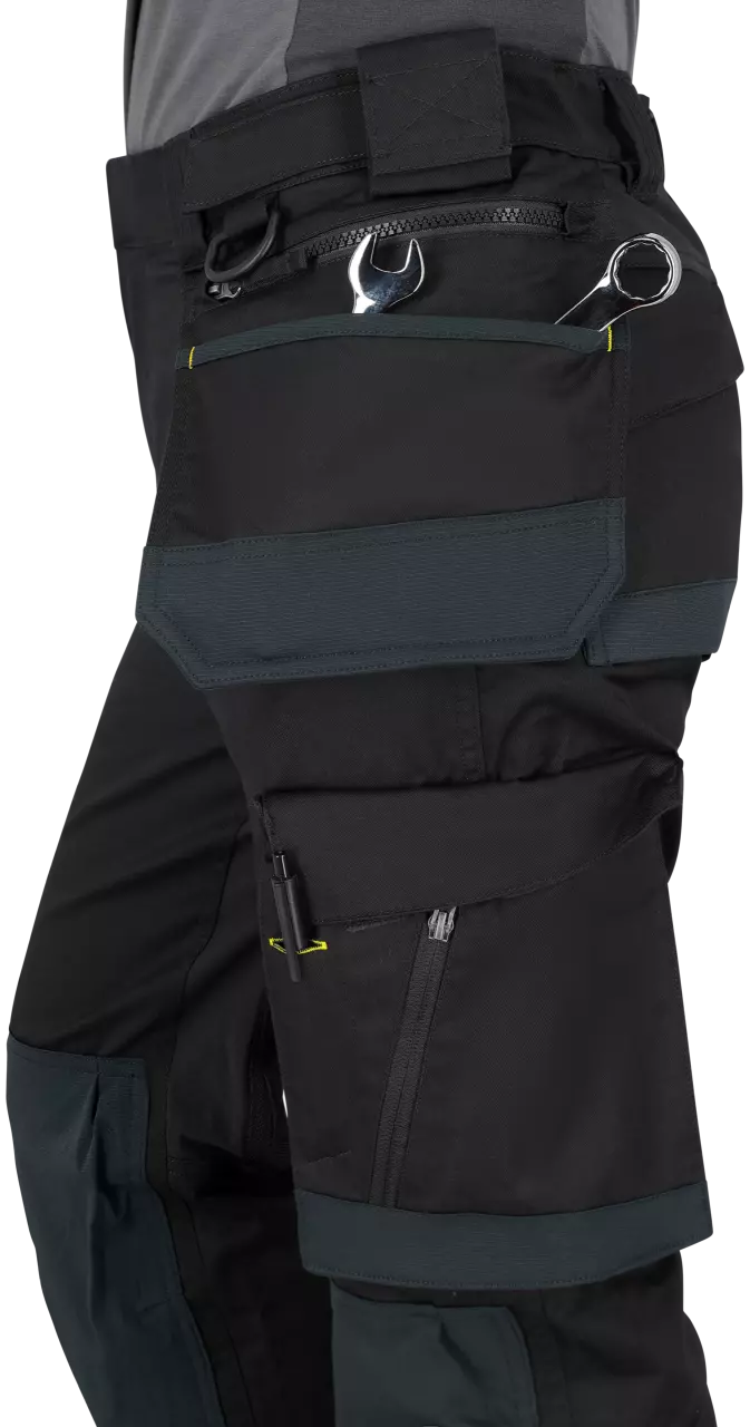 Safety Jogger ALKTROM-BLK, ALKES MEN Work trousers, Black, image 7, gallery thumbnail