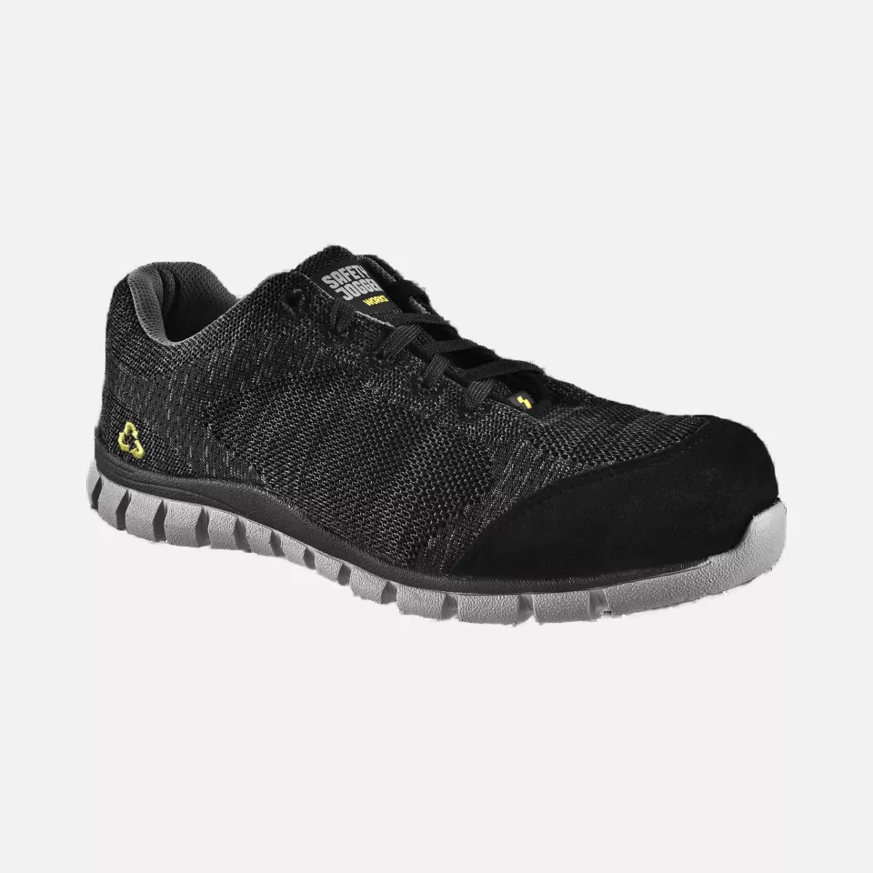 Safety Jogger MORRIS-BLK, MORRIS Safety shoes, Black, S1P, image 3, gallery thumbnail
