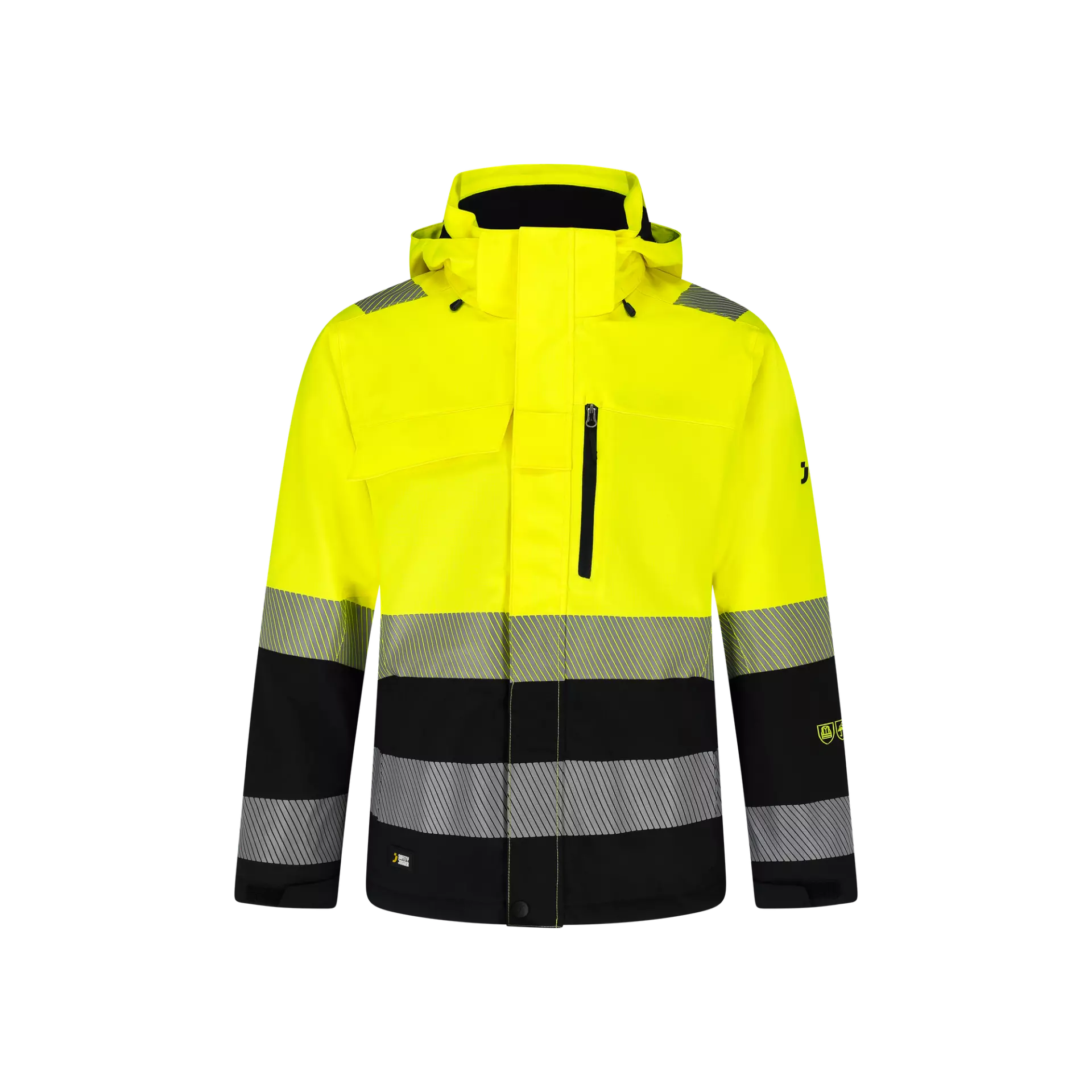 Safety Jogger SCUHVWJACM-593, SCUTI Men Winter jackets, Yellow/Black