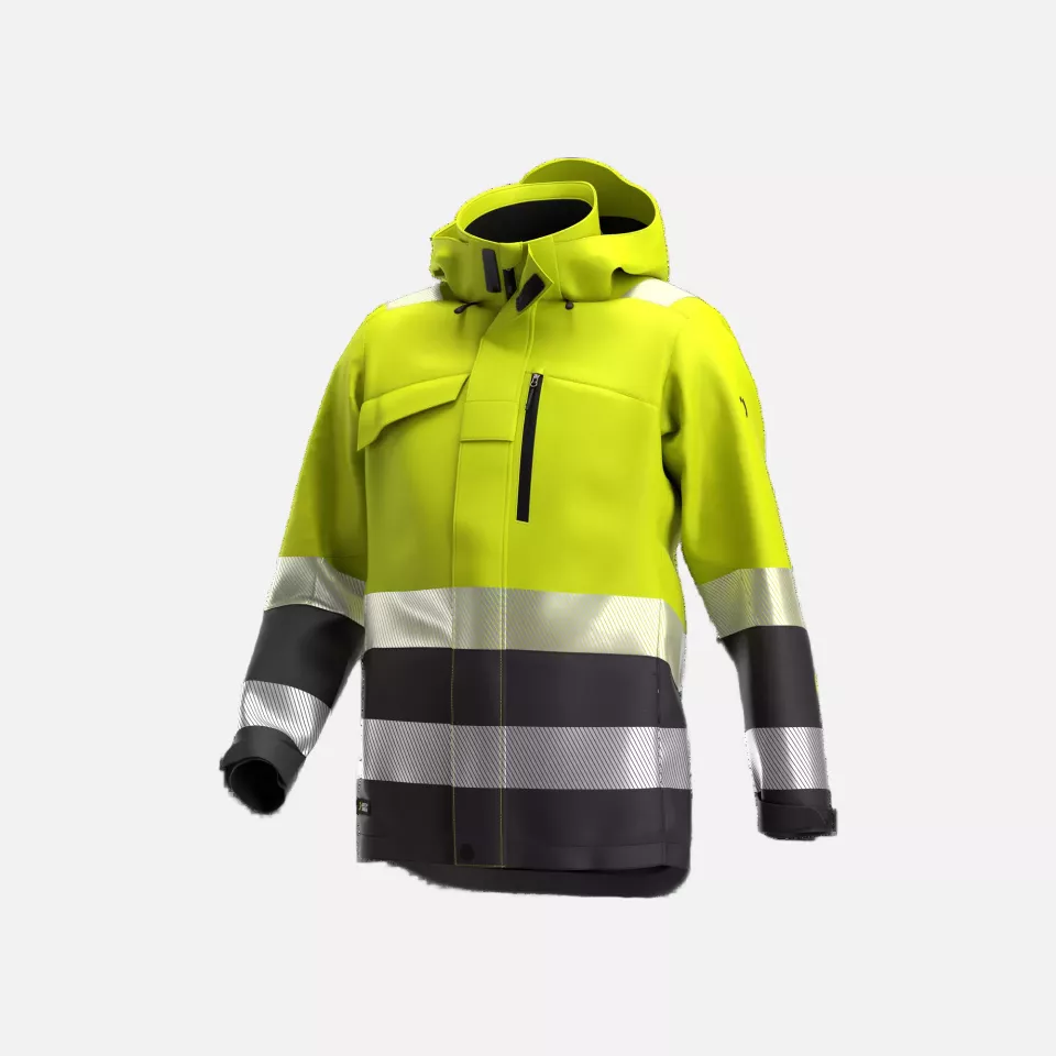 Safety Jogger SCUHVWJACM-334, SCUTI Men Winter jackets, Yellow/dark grey, image 1, gallery thumbnail