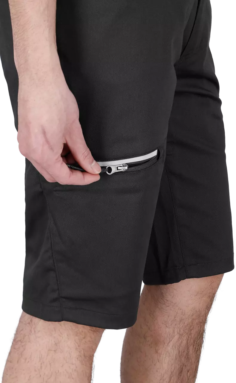 Safety Jogger KASSHORTM-BLK, KASAI M Shorts, Schwarz, image 5, gallery thumbnail
