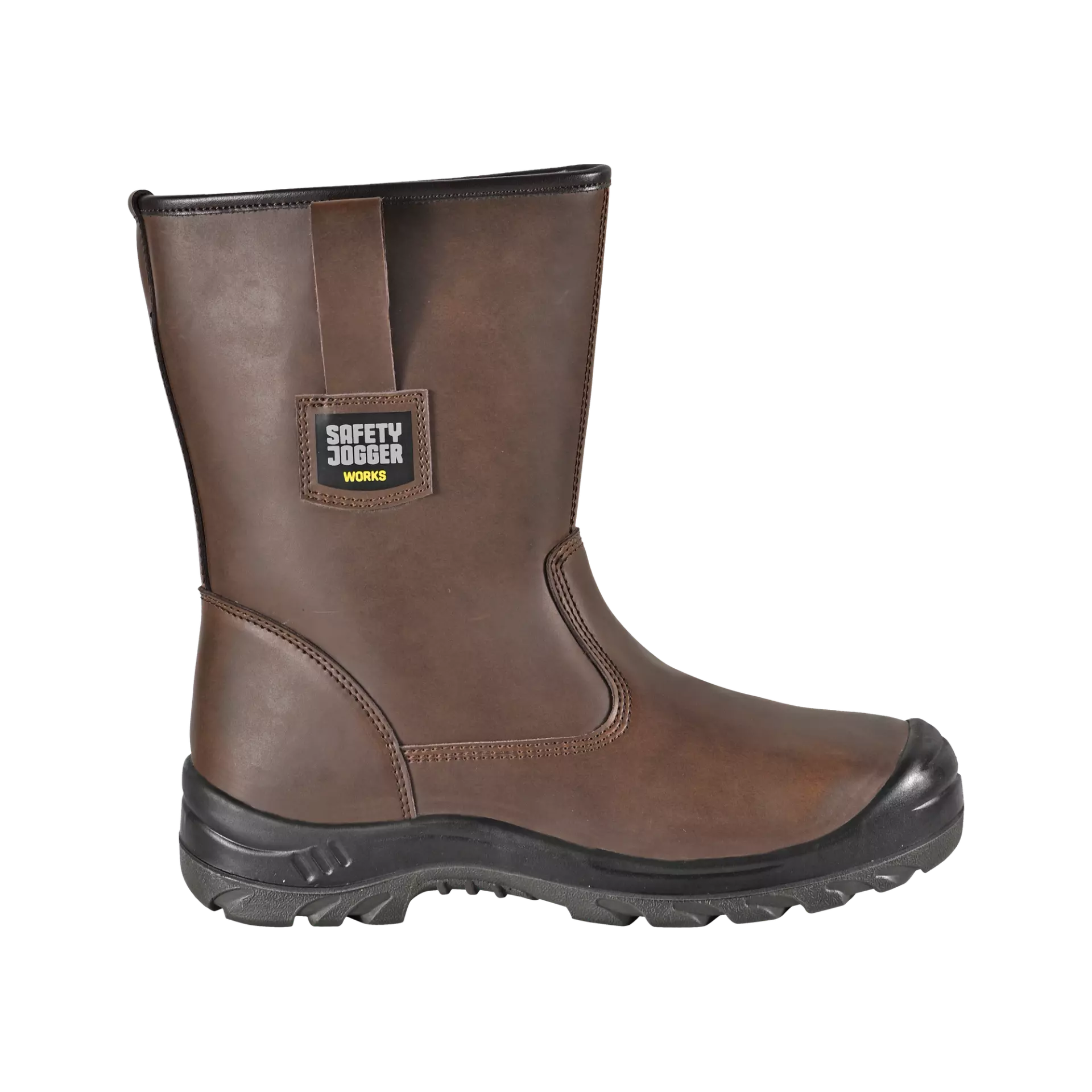 Safety Jogger ALASKA-BRN, ALASKA Safety boots, brown, S3