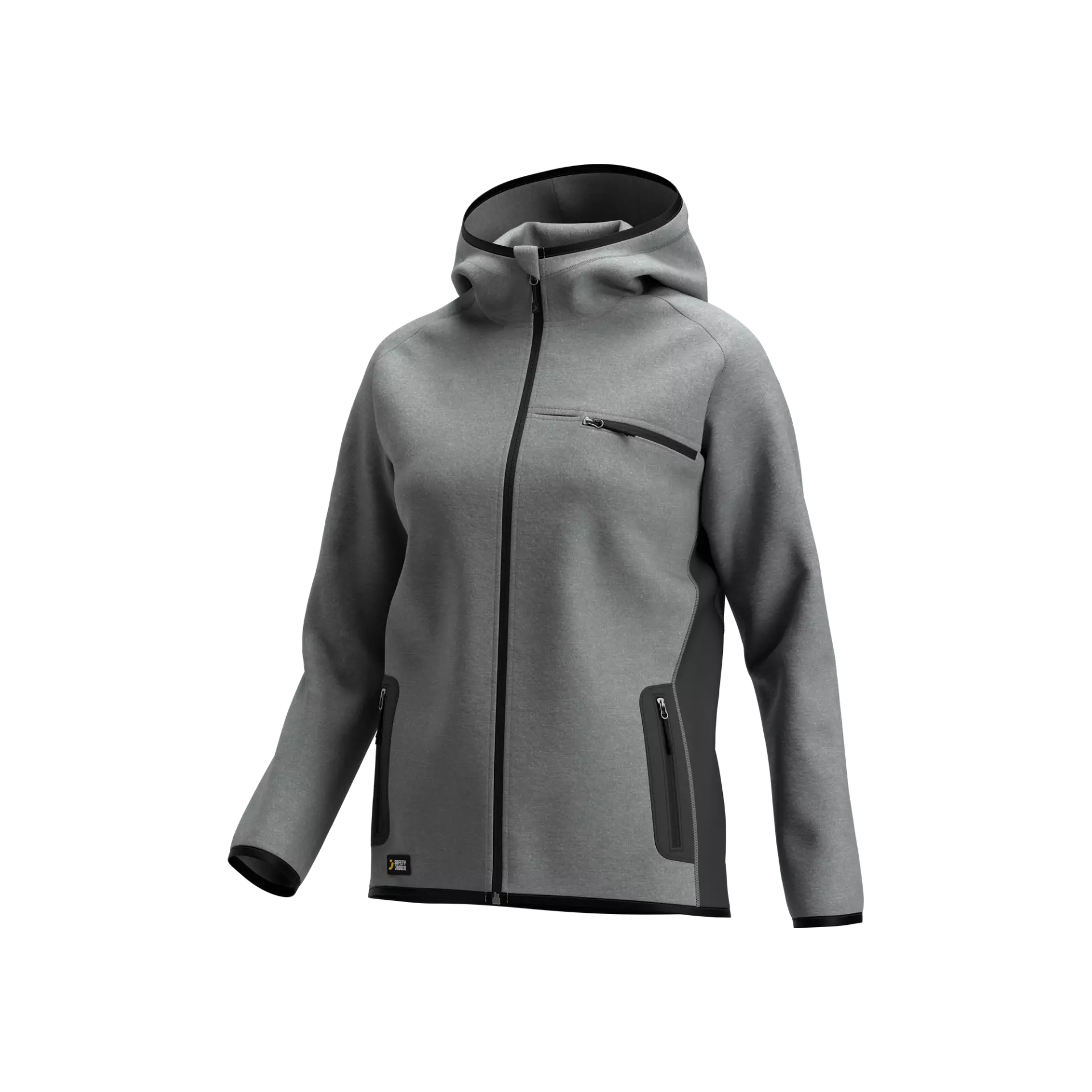Safety Jogger OAKHOODW-261, OAK W Hoodies, Light grey/dark grey