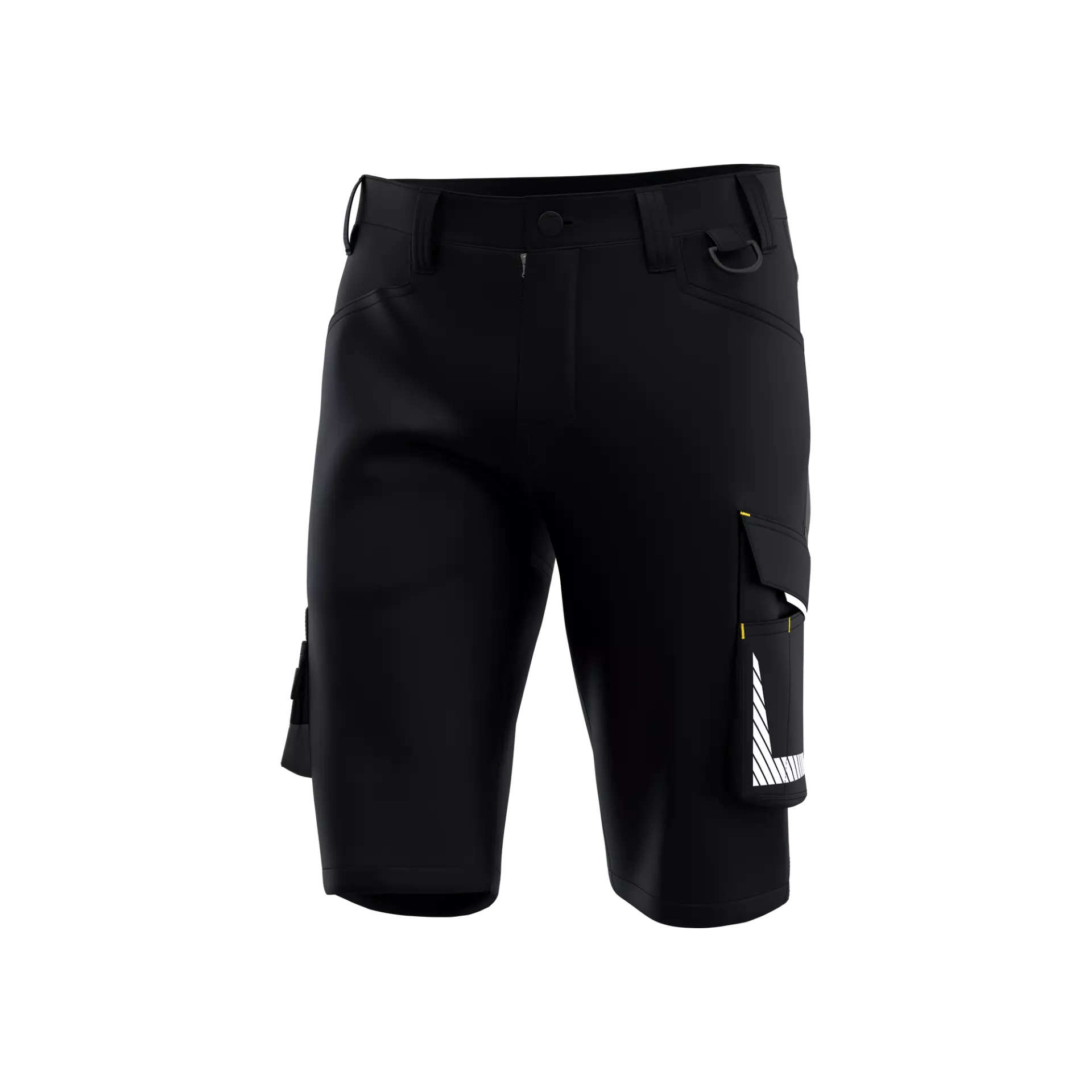 Safety Jogger DENSHORTM-R90, DENEB M Shorts, Night blue/dark grey, image 1