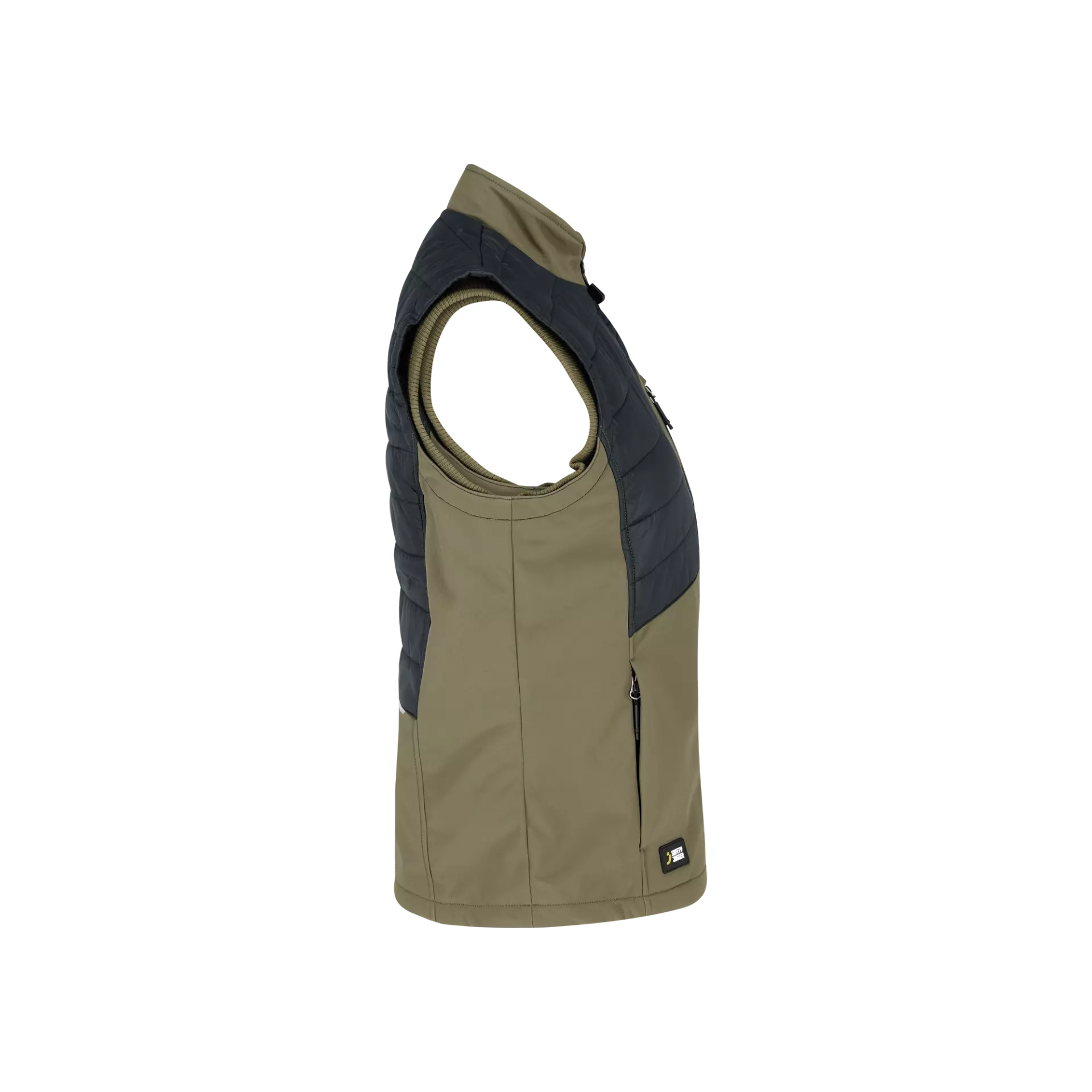 Safety Jogger OAKBWARMW-770, OAK W Bodywarmer, Khaki/Schwarz, image 3