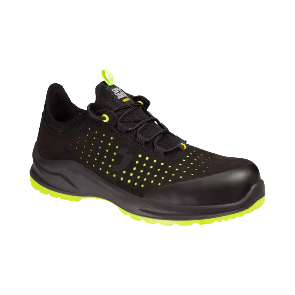 Safety Jogger MODULOS1PL-BLK, MODULO S1PS LOW PERF Safety shoes, Black, image 3, gallery thumbnail