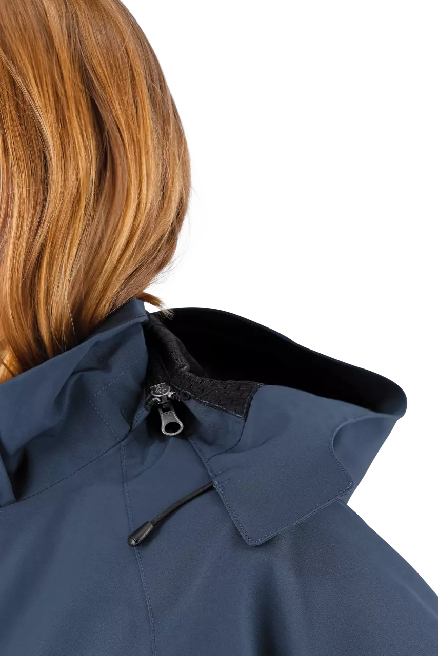 Safety Jogger KASRJACW-NAV, KASAI Women's Rain jackets, navy, image 7, gallery thumbnail