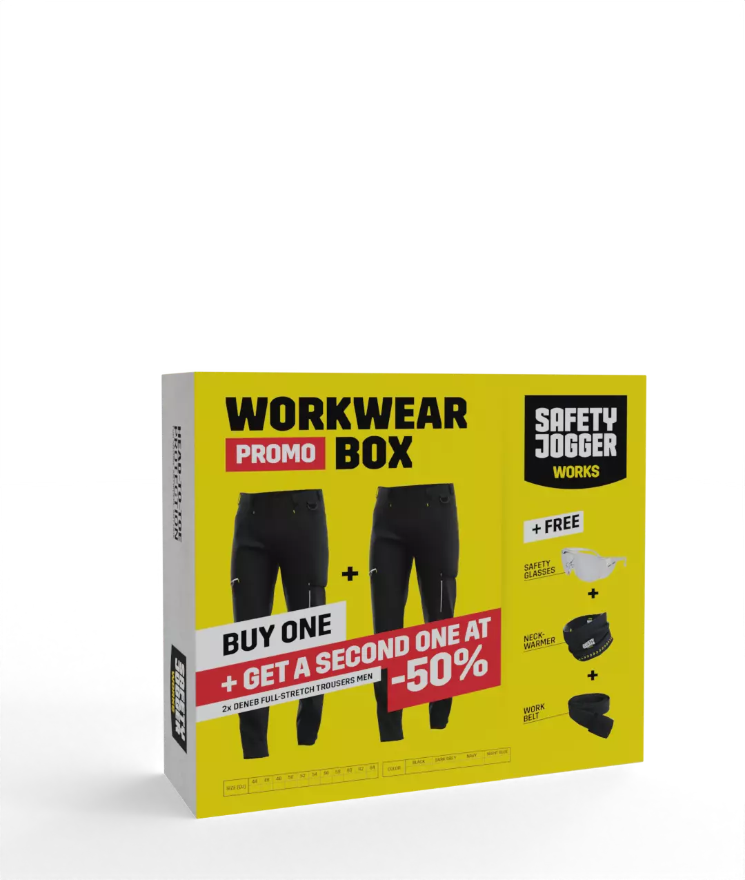 Safety Jogger WWBOXDENFS-NBL, WWBOXDENFS Arbeitshose, Nachtblau