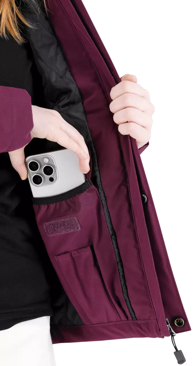 Safety Jogger OAKWJACW-PUR, OAK Damen Winterjacke, Lila, image 7, gallery thumbnail