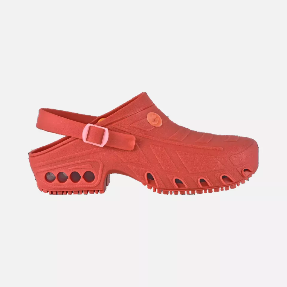 Safety Jogger OXYCLOG-RED, OXYCLOG Work Shoes, red, OB, image 1, gallery thumbnail
