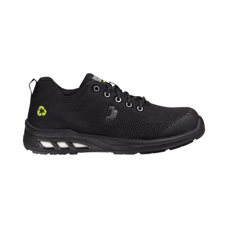 Safety Jogger ECOFITZS1P-BLK, ECOFITZ S1P LOW Safety shoes, Black, image 1, gallery thumbnail