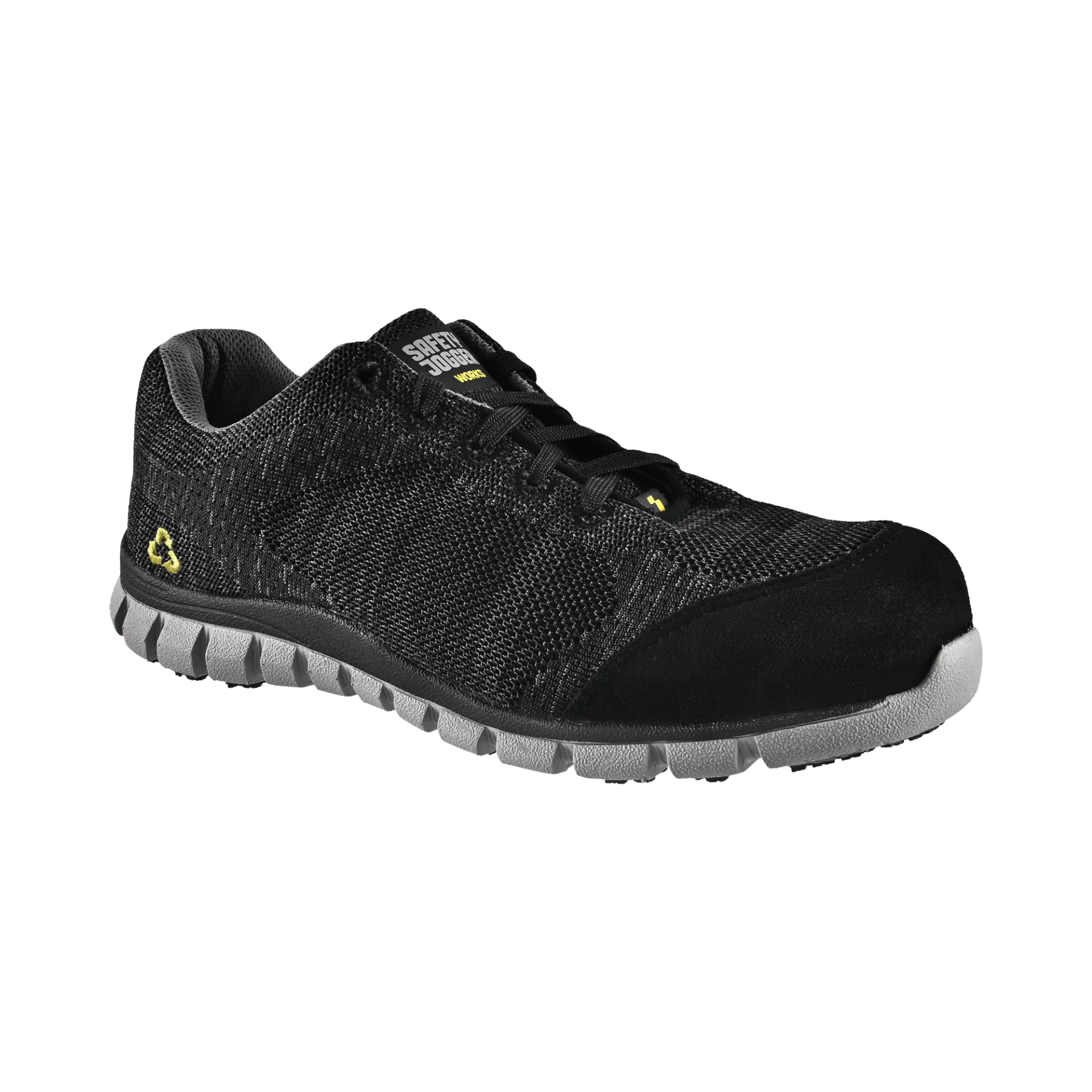 Safety Jogger MORRIS-BLK, MORRIS Safety shoes, Black, S1P, image 3