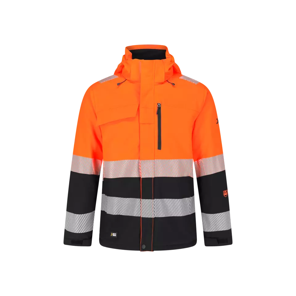 Safety Jogger SCUHVWJACM-489, SCUTI Herren Winterjacke, Orange/Schwarz, image 1, gallery thumbnail