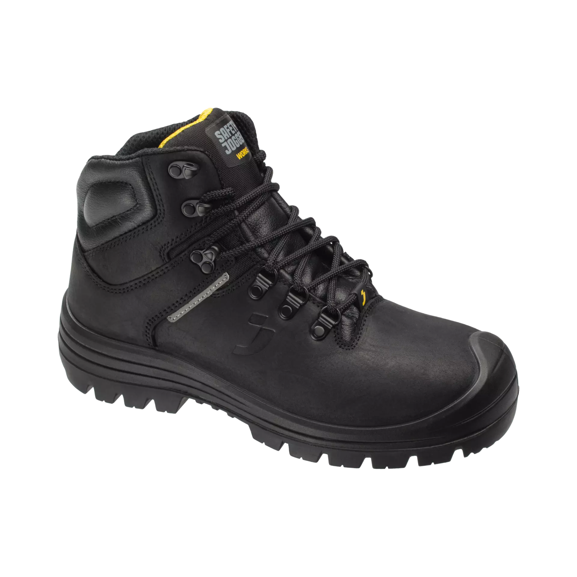 Safety Jogger VESUVIOS3M-BLK, VESUVIO S3 MID Safety shoes, Black, image 3