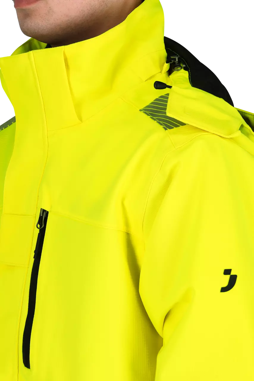 Safety Jogger SCUHVWJACM-593, SCUTI Men Winter jackets, Yellow/Black, image 6, gallery thumbnail