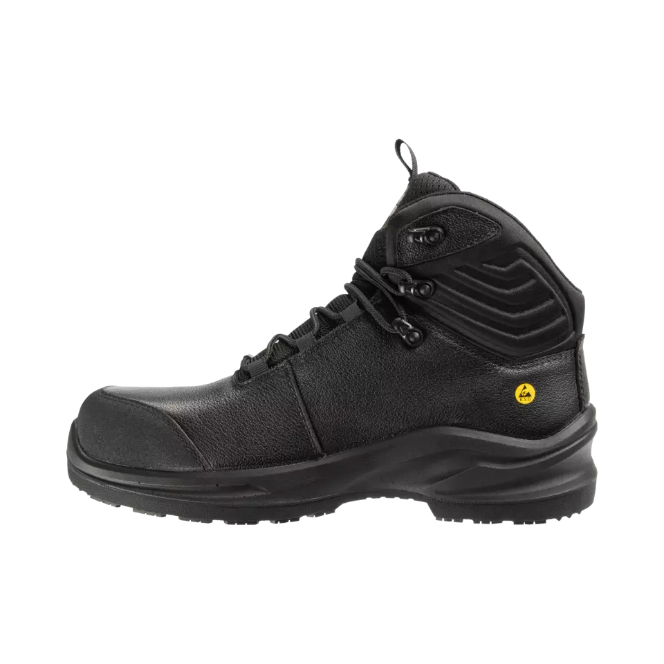 Safety Jogger MDLOLEAS3M-BLK, MODULO LE S3S MID TG Sicherheitsstiefel, Schwarz, image 2, gallery thumbnail